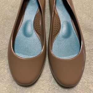 Oka B Jelly Flats 10 Nude Tan
